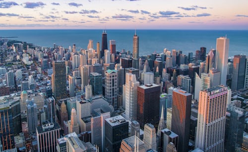 A United States skyline