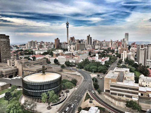 A South Africa skyline